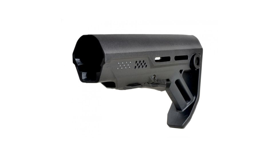 Strike Industries Mod-1 AR/15/M16 Carbine MIL SPEC Stock, Black, SI-STRIKE-ES-MOD1BK-BK