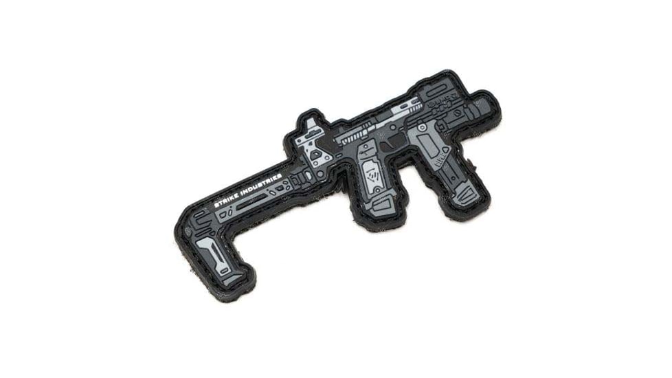 Strike Industries Modular Chassis Patch, Black, One Size, SI-SMC-ALPHA-PATCH