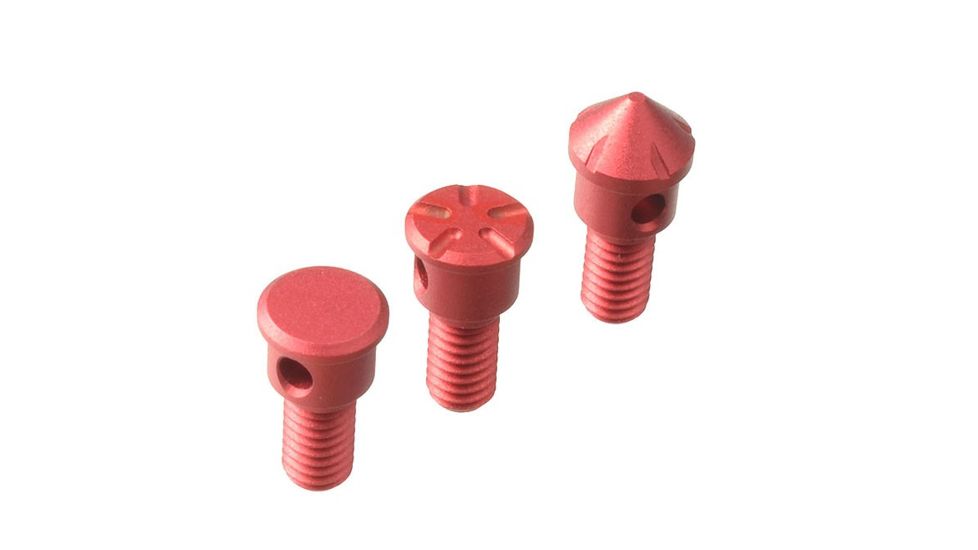 Strike Industries Modular Guide Rod for Glock, Standard, Red End Caps, One Size SI-G-MGR-S-RED