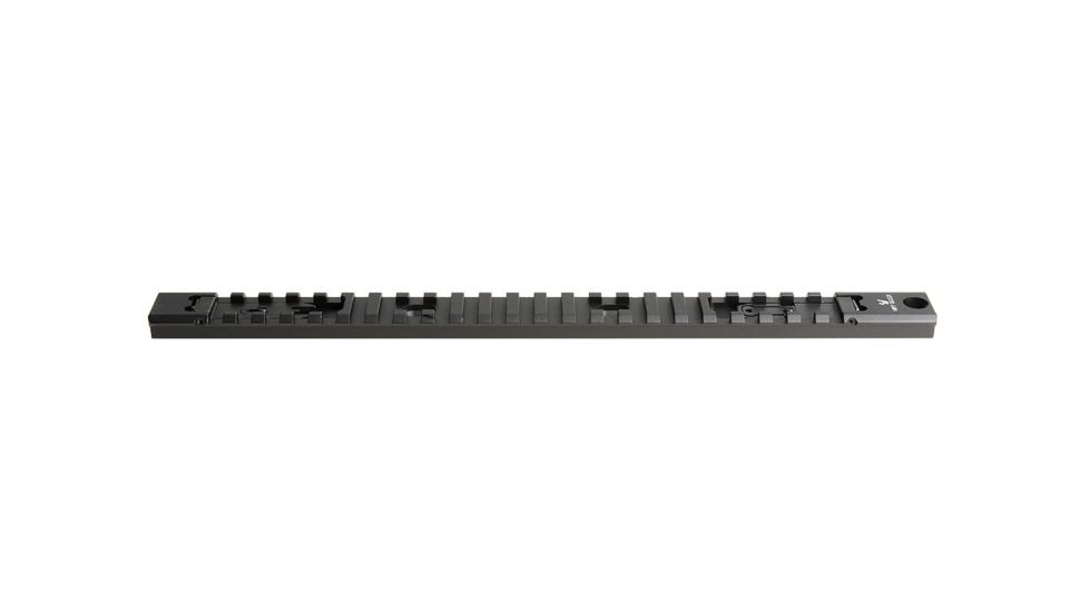 Strike Industries MP7 Backup Sight Top Rail with Anodized Aluminum, Black SI-MP7-BUSR