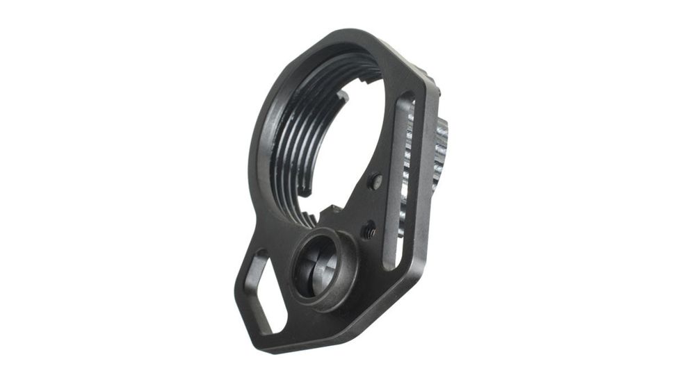 Strike Industries Multi-Function End Plate w/ Anti-Rotation Castle Nut in Black, Black, One Size, SI-AR-MFE&amp;ACN