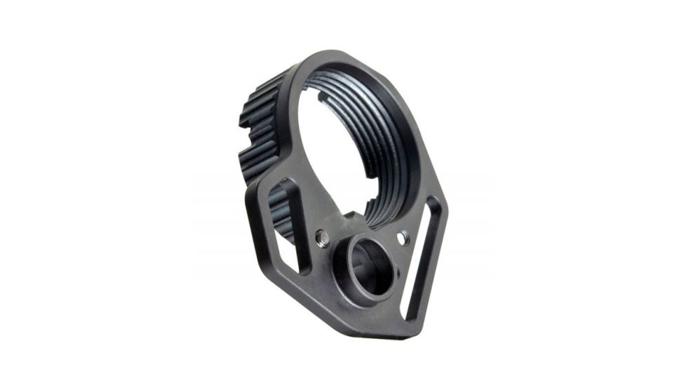 Strike Industries Multi-Function End Plate w/ Anti-Rotation Castle Nut in Black, Black, One Size, SI-AR-MFE&amp;ACN