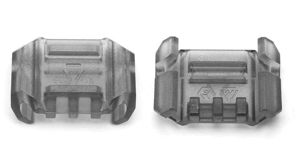 Strike Industries Multidirectional Picatinny Rail Cover with Cable Management System, 6pcs/pack, Black, One Size, SI-AR-CMS-MP