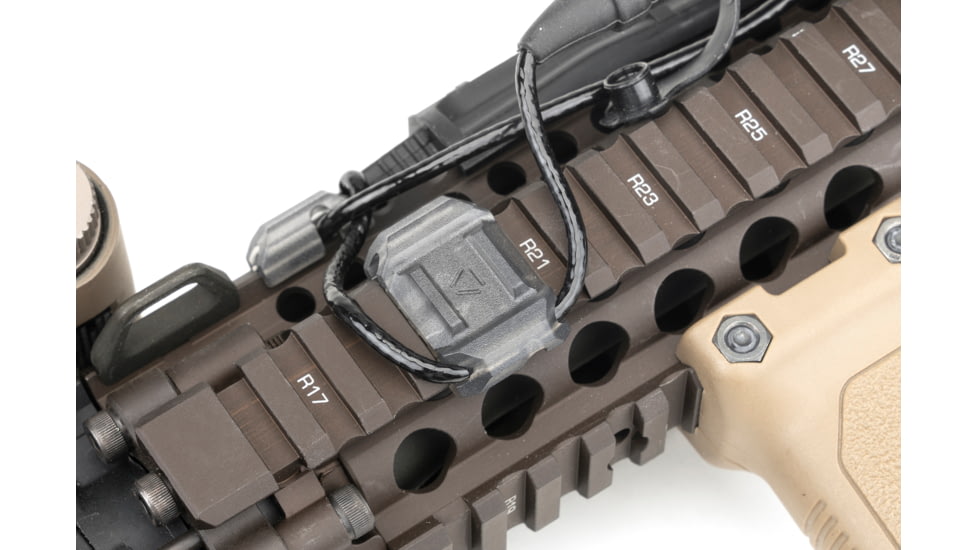 Strike Industries Multidirectional Picatinny Rail Cover with Cable Management System, 6pcs/pack, Black, One Size, SI-AR-CMS-MP