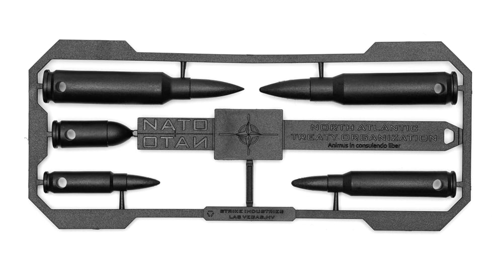 Strike Industries NATO Version Polymer Ammo Collection, Black, One Size, SI-AMMOC-NATO-BK