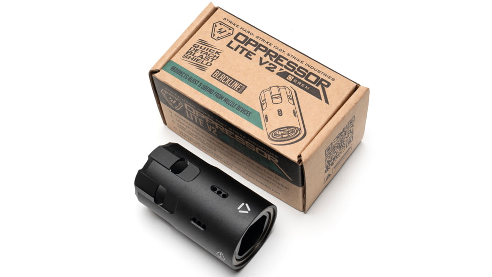 Strike Industries Oppressor LITE V2, Aluminum, Black, SI-BS-OPPL-BK