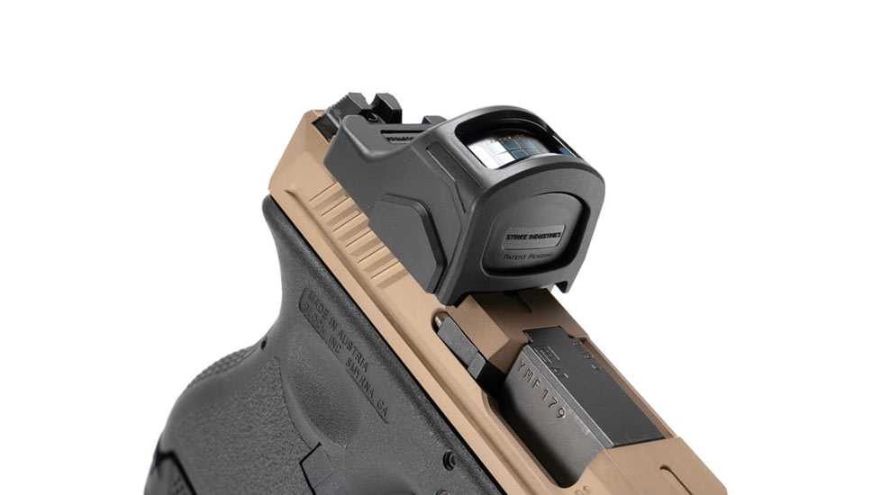 Strike Industries Optic Cover for Holosun 407C/507C X2, Black, One Size, SI-OPC-HS4/507C-BK