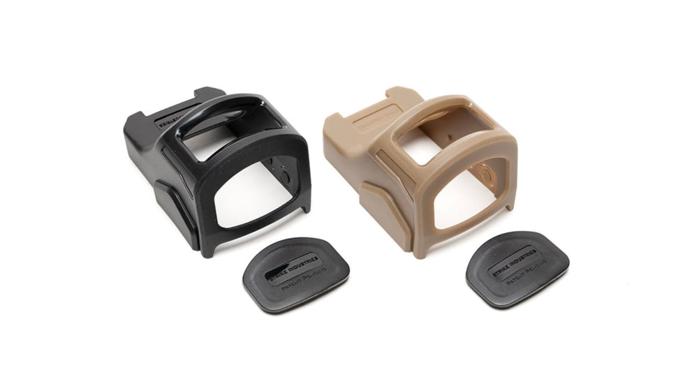 Strike Industries Optic Cover for Holosun 407C/507C X2, Black, One Size, SI-OPC-HS4/507C-BK