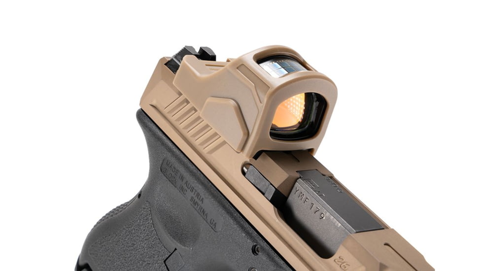Strike Industries Optic Cover for Holosun 407C/507C X2, FDE, One Size, SI-OPC-HS4/507C-FDE