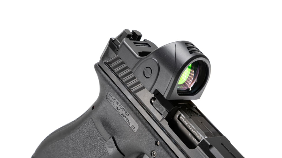 Strike Industries Optic Cover for Trijicon SRO, Black, One Size, SI-OPC-TSRO-BK
