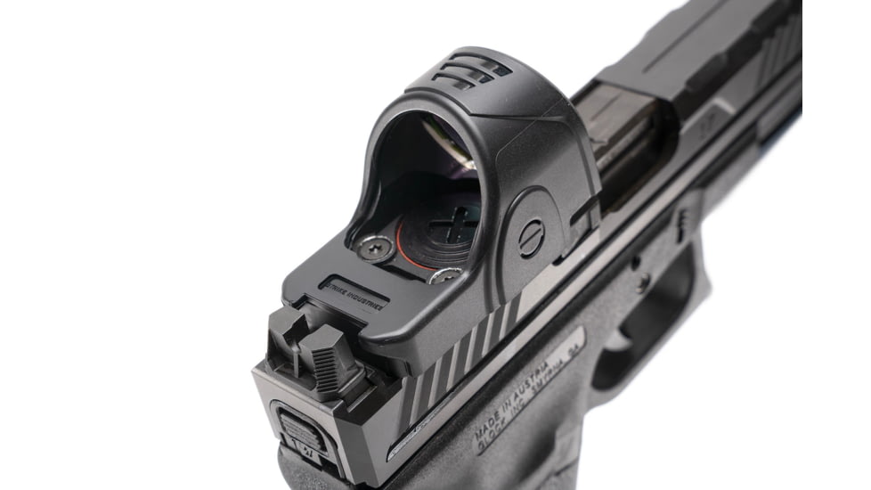 Strike Industries Optic Cover for Trijicon SRO, Black, One Size, SI-OPC-TSRO-BK