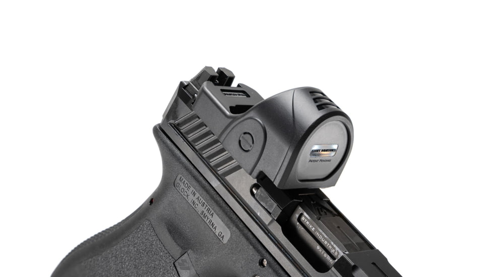 Strike Industries Optic Cover for Trijicon SRO, Black, One Size, SI-OPC-TSRO-BK