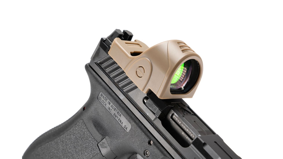 Strike Industries Optic Cover for Trijicon SRO, FDE, One Size, SI-OPC-TSRO-FDE