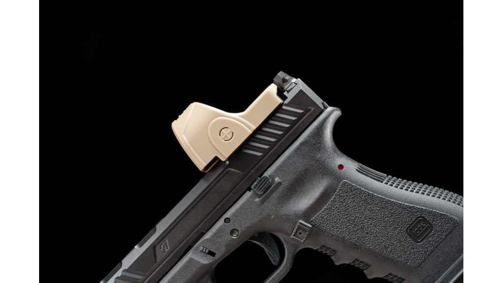 Strike Industries Optic Cover for Trijicon SRO, FDE, One Size, SI-OPC-TSRO-FDE