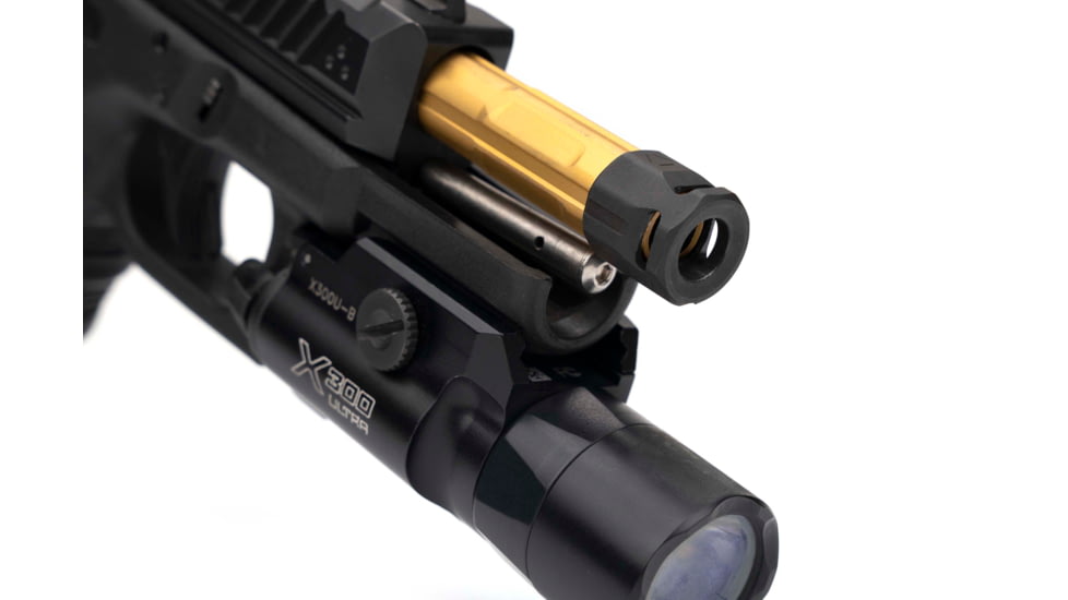 Strike Industries Strike Micro Threaded Comp, CIRCLE, Black, SI-MC-CIRCLE