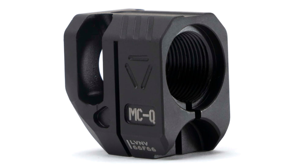 Strike Industries Strike Micro Threaded Comp, QUAD, Black, SI-MC-QUAD