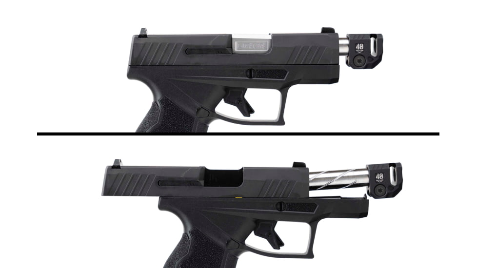Strike Industries Strike Micro Threaded Comp, QUAD, Black, SI-MC-QUAD