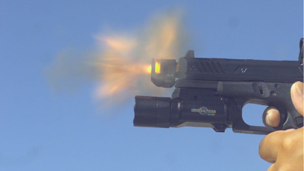 Strike Industries Strike Micro Threaded Comp, QUAD, Black, SI-MC-QUAD