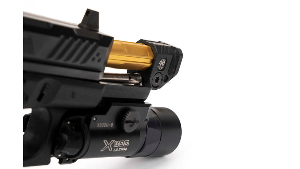 Strike Industries Strike Micro Threaded Comp, QUAD, Black, SI-MC-QUAD