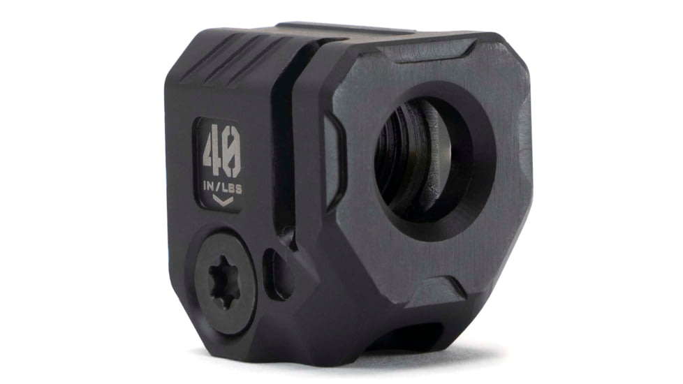 Strike Industries Strike Micro Threaded Comp, QUAD, Black, SI-MC-QUAD