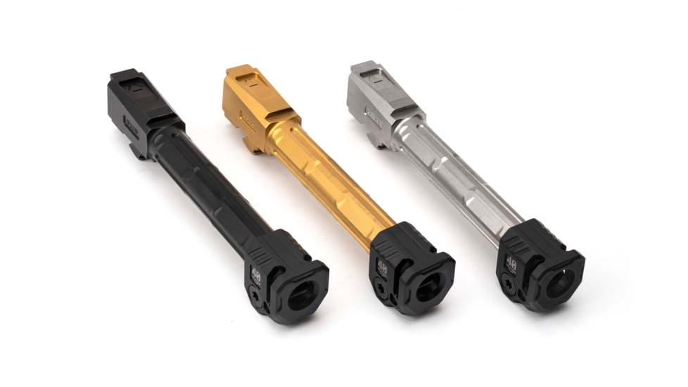 Strike Industries Strike Micro Threaded Comp, QUAD, Black, SI-MC-QUAD