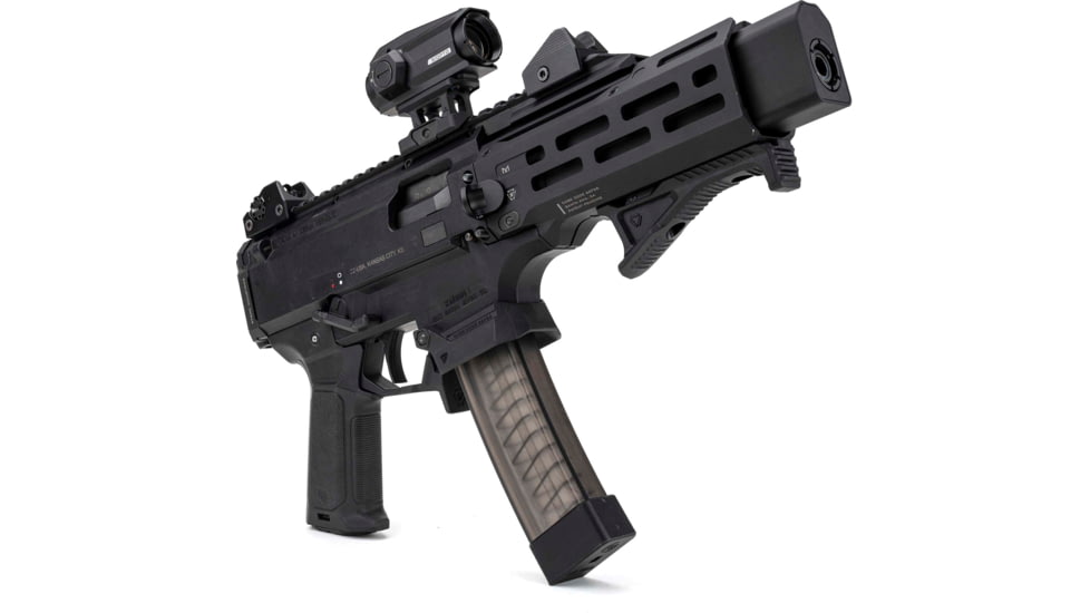 Strike Industries Overmolded Enhanced Pistol Grip for CZ Scorpion EVO, Black, SI-CEVO-OMEPG-BK