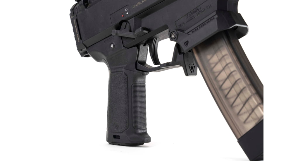 Strike Industries Overmolded Enhanced Pistol Grip for CZ Scorpion EVO, Black, SI-CEVO-OMEPG-BK