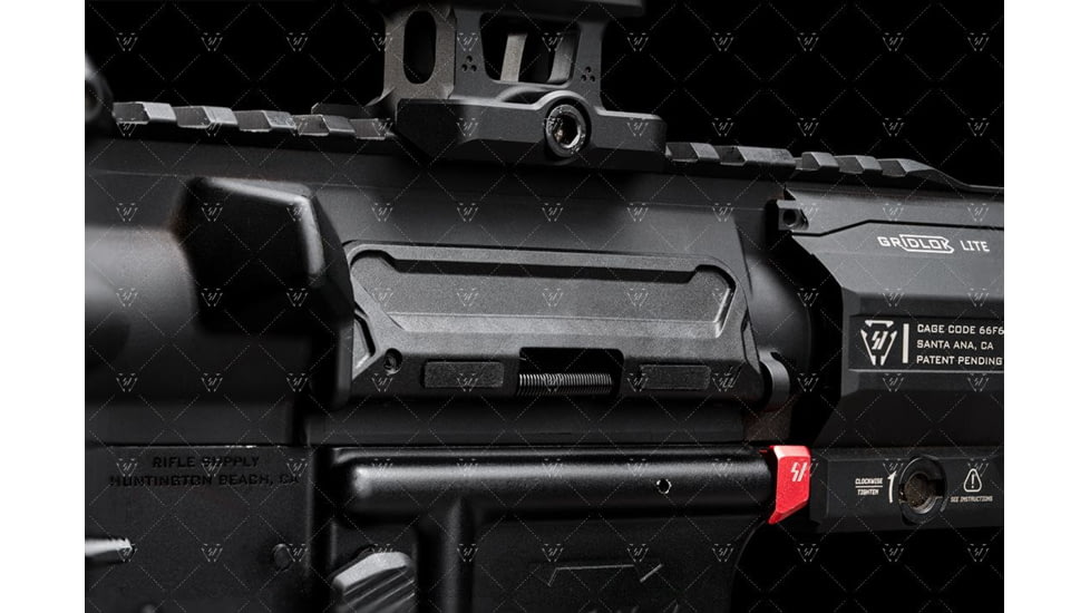 Strike Industries Overmolded Ultimate Dust Cover for .223/5.56, Black, SI-AR-OMUDC-223-BK