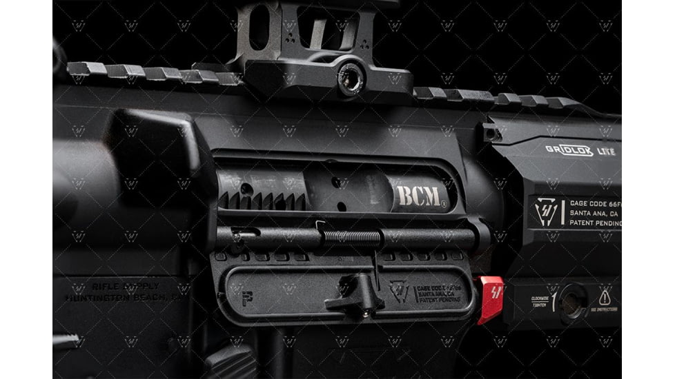 Strike Industries Overmolded Ultimate Dust Cover for .223/5.56, Black, SI-AR-OMUDC-223-BK
