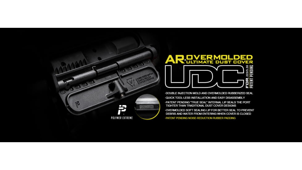 Strike Industries Overmolded Ultimate Dust Cover for .223/5.56, FDE, SI-AR-OMUDC-223-FDE