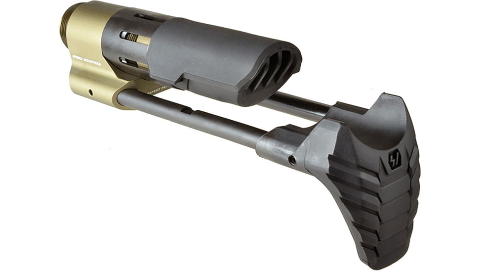 Strike Industries PDW Stock, 6005A-T6 Aluminum, FDE, One Size, SI-STRIKE-PDW-FDE