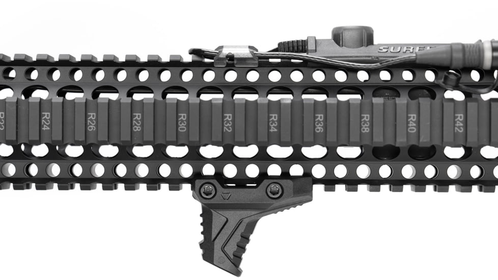 Strike Industries Picatinny Mini Hand Stop w/Cable Management System, Black, SI-AR-CMS-PMHS-BK