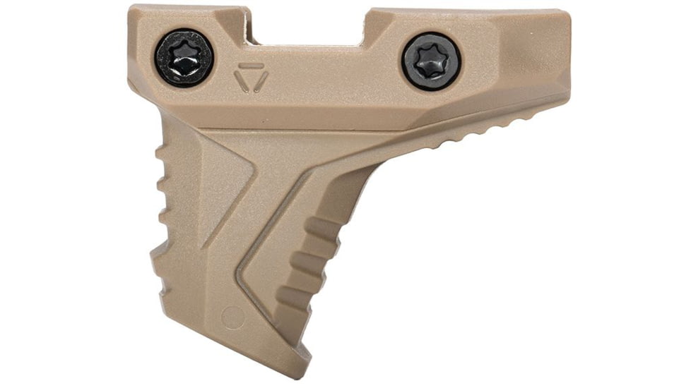 Strike Industries Picatinny Mini Hand Stop w/Cable Management System, FDE, SI-AR-CMS-PMHS-FDE