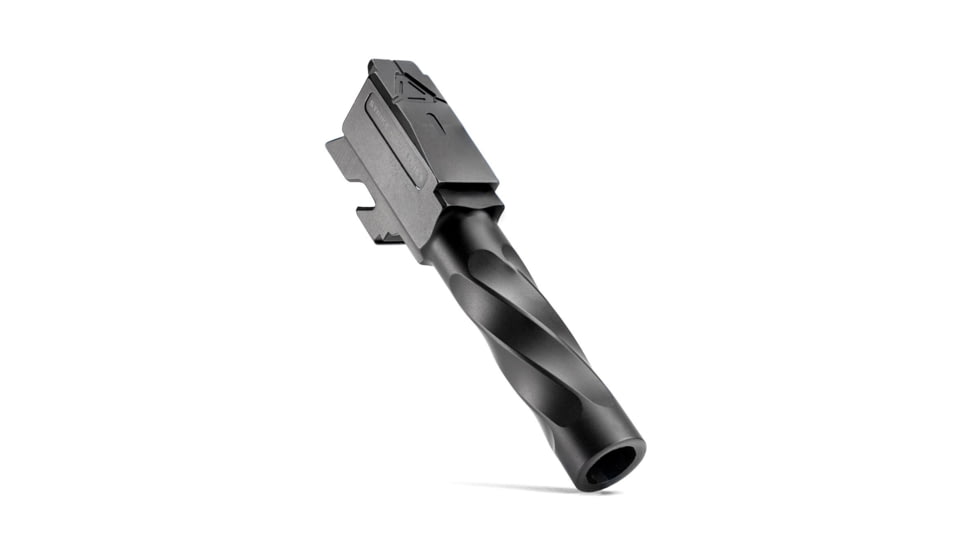 Strike Industries Pistol Barrel, Glock 43, 9mm, 416R Stainless Steel, Black, SI-G-BARREL-43