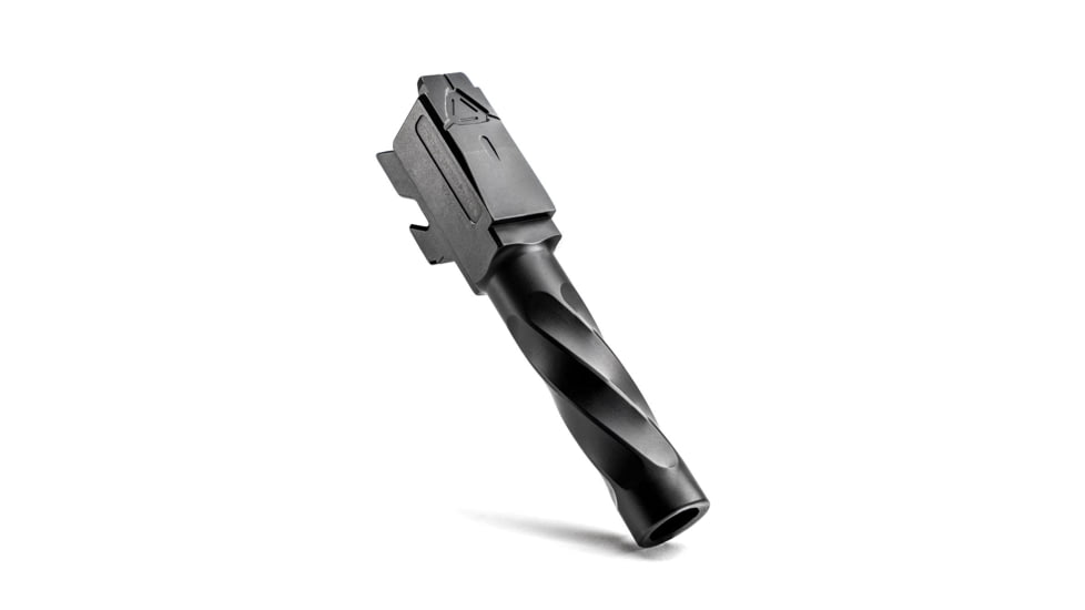 Strike Industries Pistol Barrel, Glock 43, 9mm, 416R Stainless Steel, Black, SI-G-BARREL-43