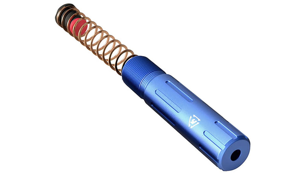 Strike Industries Pistol Buffer Tube/Short Receiver Extension Kit, AR-15, 5.28 in, Blue, One Size, SI-AR-SPRE-SLICK-BLU