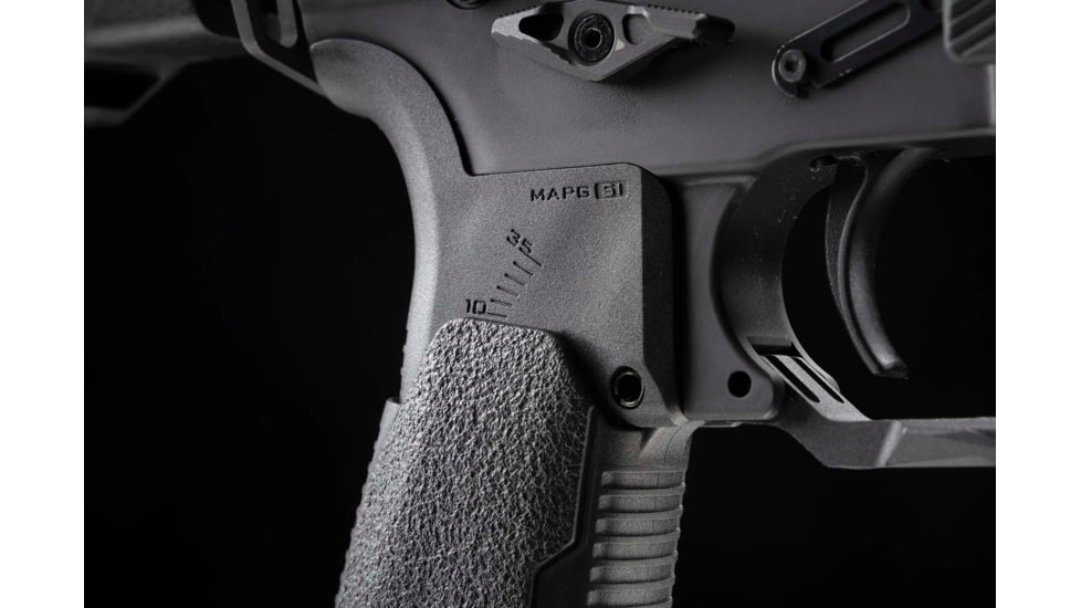 Strike Industries Pistol Grip AR Multi-Angled, AR10, AR15, Black, SI-AR-MAPG-BK