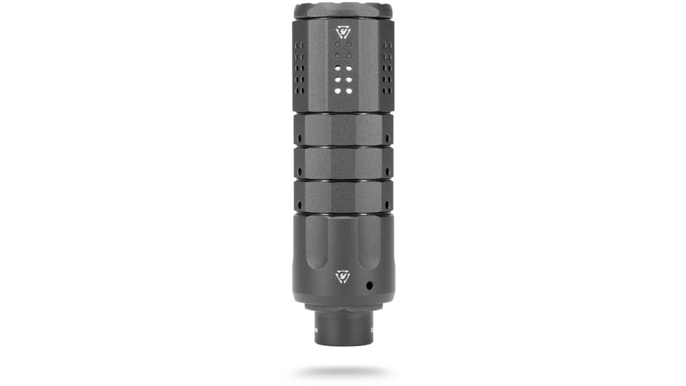 Strike Industries Pistol Linear Compensator, 9mm, 1/2x28, Black, SI-PISTOL-LC-BK