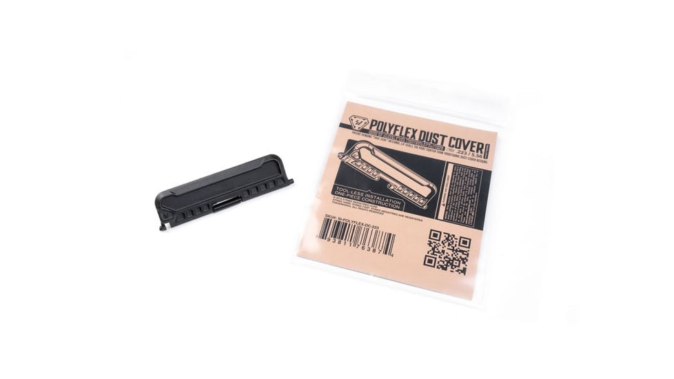 Strike Industries PolyFlex Dust Cover for .223/5.56, AR-15 Mil Spec, Black, SI-POLYFLEX-DC-223
