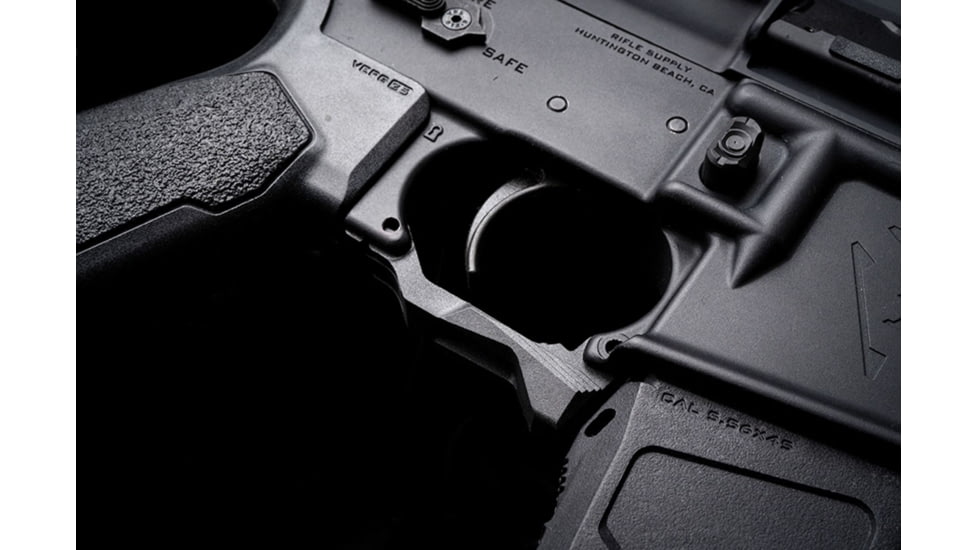 Strike Industries PolyFlex Trigger Guard With Finger Rest, AR-10/ AR-15, Black, SI-POLYFLEX-TG