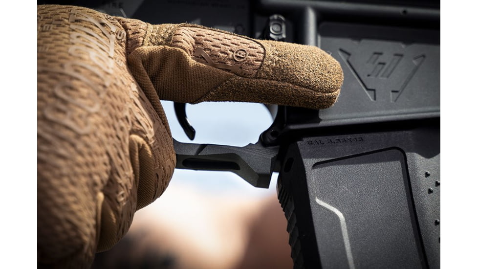Strike Industries PolyFlex Trigger Guard With Finger Rest, AR-10/ AR-15, Black, SI-POLYFLEX-TG