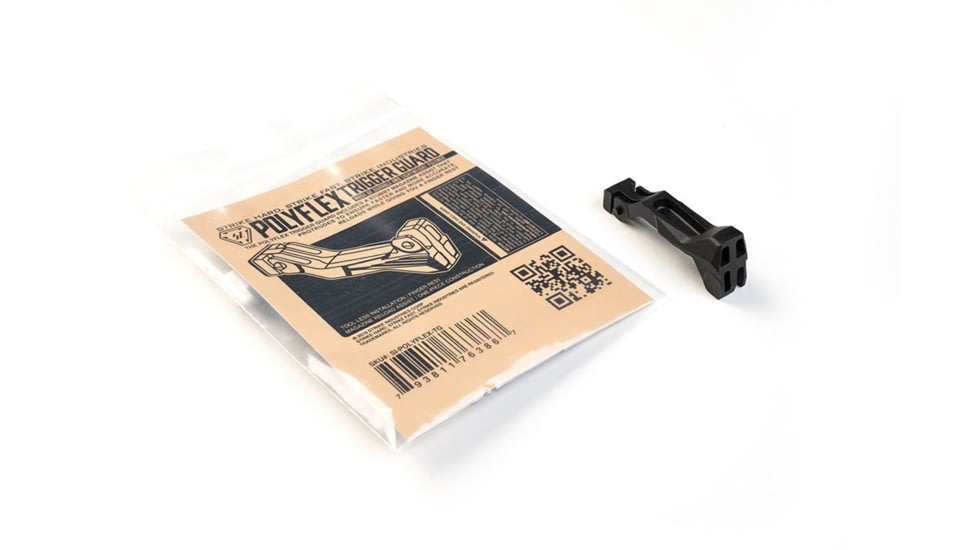 Strike Industries PolyFlex Trigger Guard w/ Finger Rest, AR-10/ AR-15, Black, One Size, SI-POLYFLEX-TG