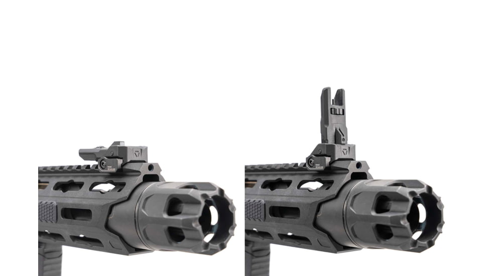 Strike Industries Polymer Backup Sights, Black, SI-SPBUS