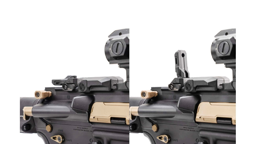 Strike Industries Polymer Backup Sights, Black, SI-SPBUS