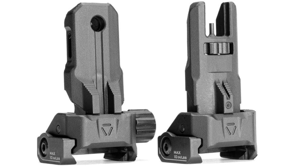 Strike Industries Polymer Backup Sights, Black, SI-SPBUS