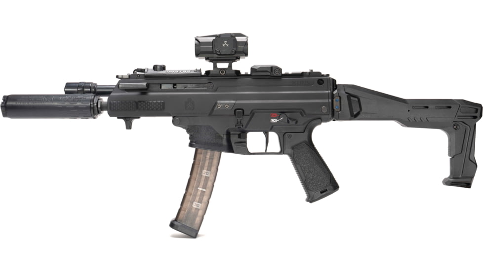 Strike Industries Polymer FSA Picatinny Folding Stabilizing Brace, Black, SI-FSA-SP-STAB