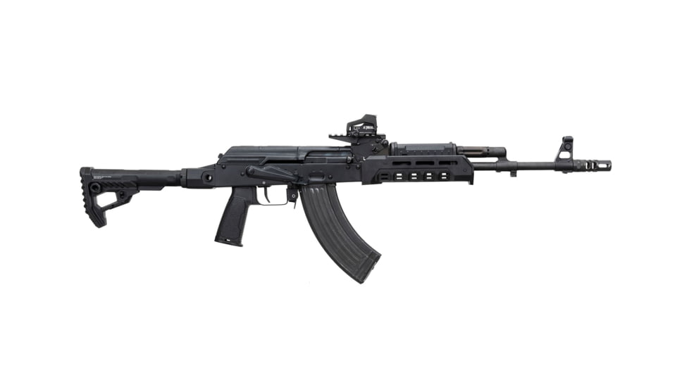 Strike Industries Polymer Pit Stock, Black, One Size, SI-STRIKE-POLY-PIT-BK