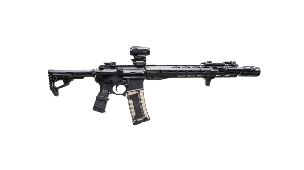 Strike Industries Polymer Pit Stock, Black, One Size, SI-STRIKE-POLY-PIT-BK