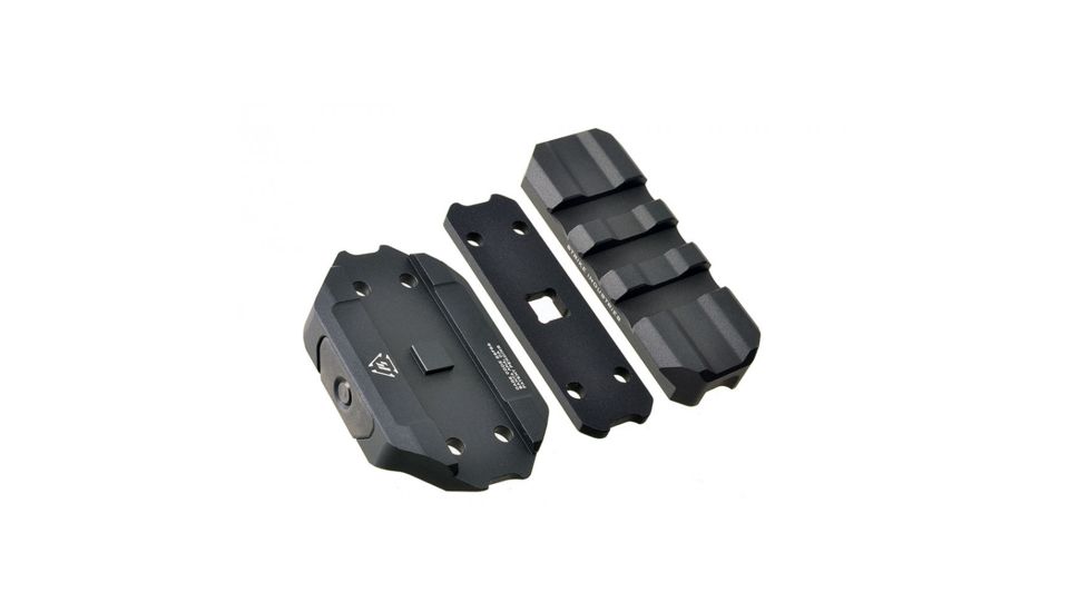 Strike Industries R.EX Riser - Low Profile, Lightweight Riser for AR Platforms, Black SI-REX-RISER-BK