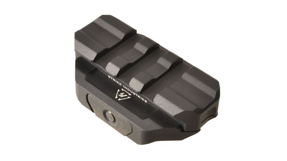 Strike Industries R.EX Riser - Low Profile, Lightweight Riser for AR Platforms, Black SI-REX-RISER-BK